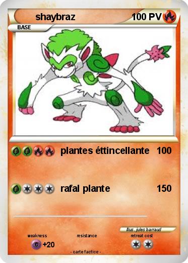 Pokemon shaybraz
