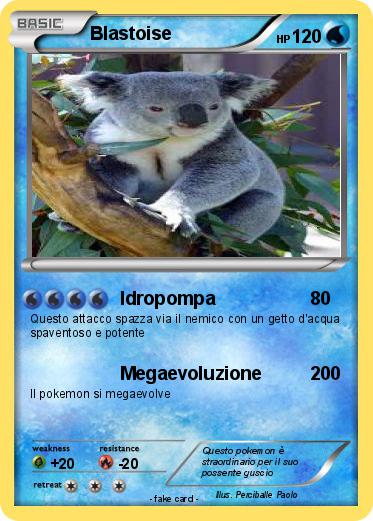Pokemon Blastoise