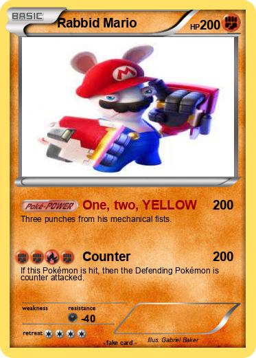 Pokemon Rabbid Mario