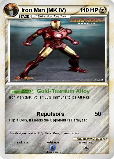 Pokemon Iron Man (MK IV)