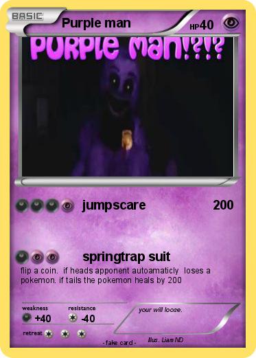 Pokemon Purple man