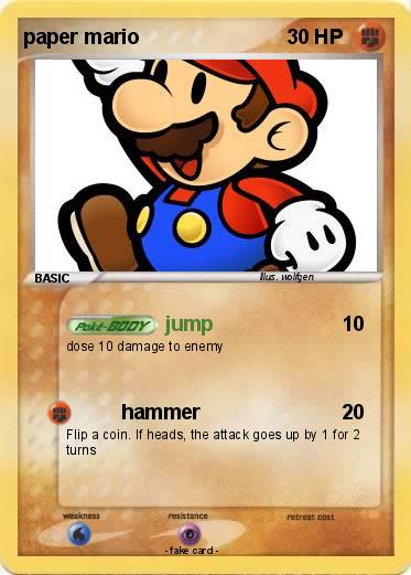 Pokemon paper mario