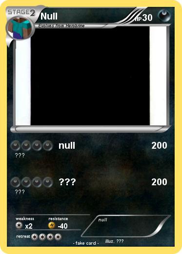 Pokemon Null
