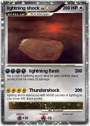 Pokemon lightning shock