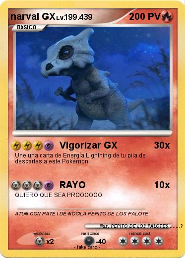 Pokemon narval GX