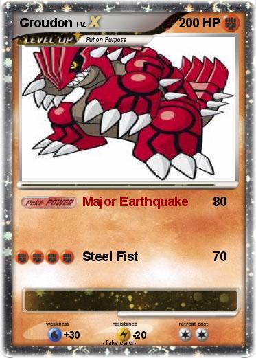 Pokemon Groudon