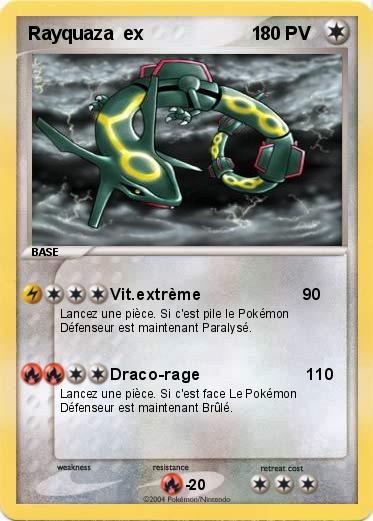 Pokemon Rayquaza  ex                     1