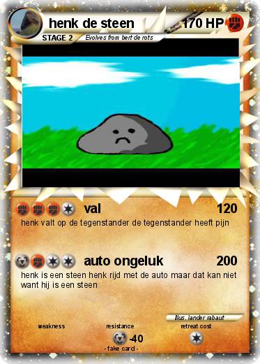 Pokemon henk de steen