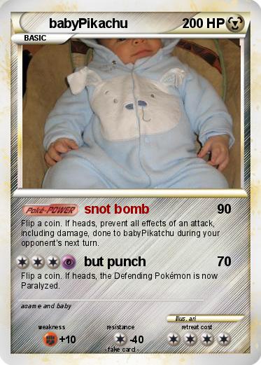 Pokemon babyPikachu