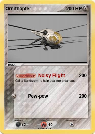 Pokemon Ornithopter
