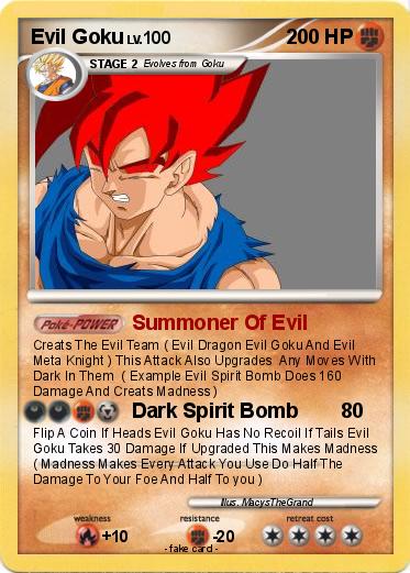 Pokemon Evil Goku