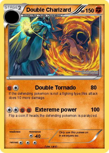 Pokemon Double Charizard
