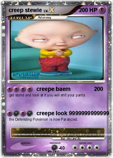 Pokemon creep stewie