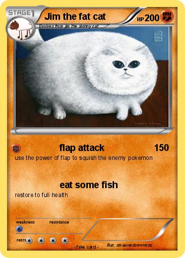 Pokemon Jim the fat cat