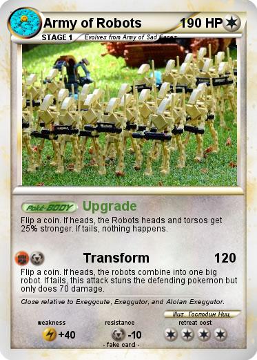 Pokemon Army of Robots