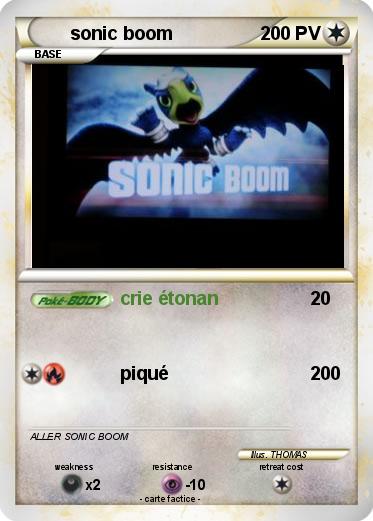Pokemon sonic boom