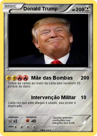 Pokemon Donald Trump