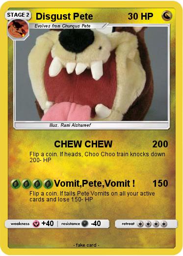 Pokemon Disgust Pete