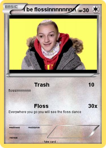 Pokemon i be flossinnnnnnnn