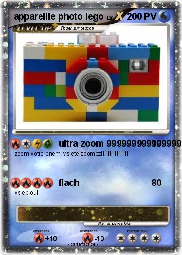 Pokemon appareille photo lego