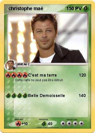 Pokemon  christophe maé
