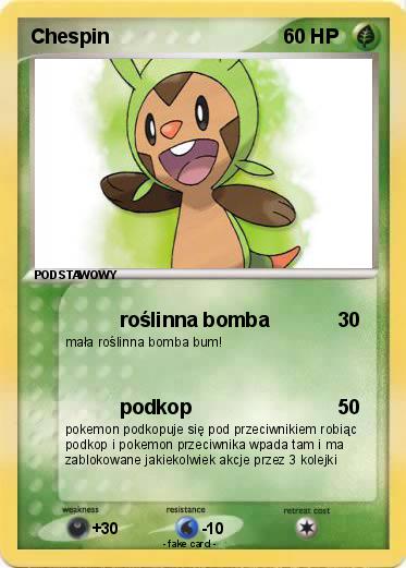 Pokemon Chespin