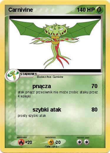 Pokemon Carnivine