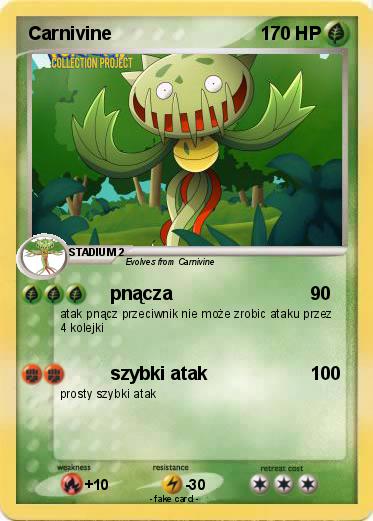 Pokemon Carnivine