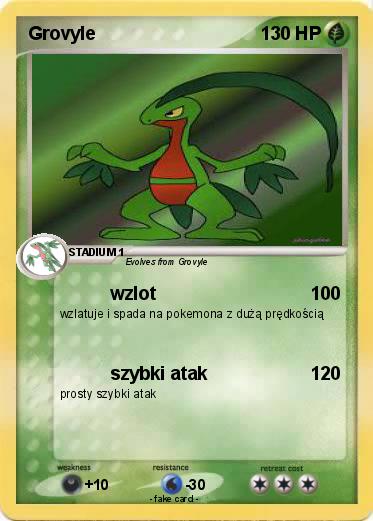 Pokemon Grovyle