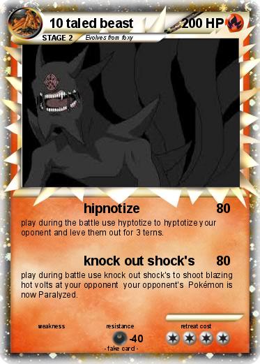 Pokemon 10 taled beast