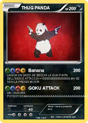 Pokemon THUG PANDA