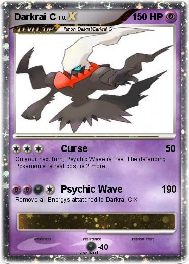 Pokemon Darkrai C