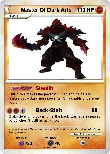 Pokemon Master Of Dark Arts