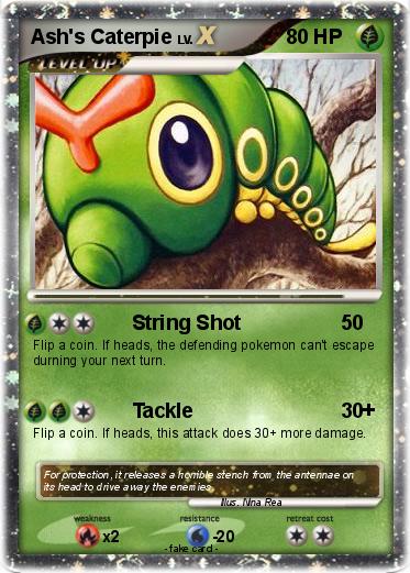 Pokemon Ash's Caterpie