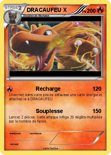 Pokemon DRACAUFEU X
