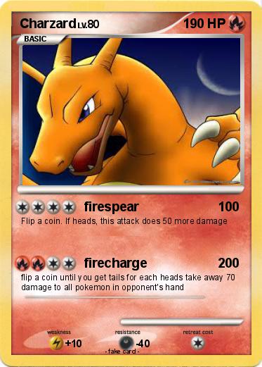 Pokemon Charzard
