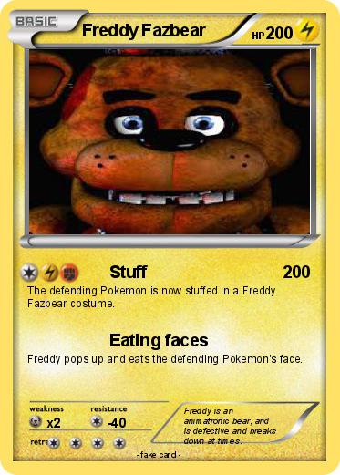 Pokemon Freddy Fazbear