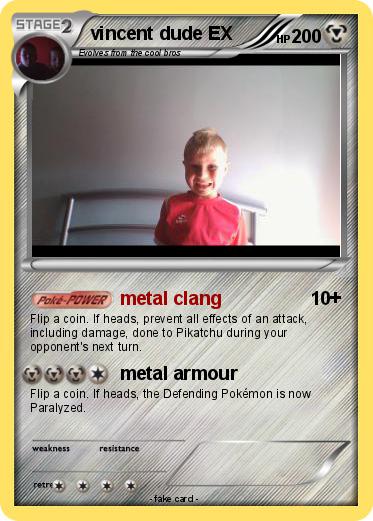 Pokemon vincent dude EX