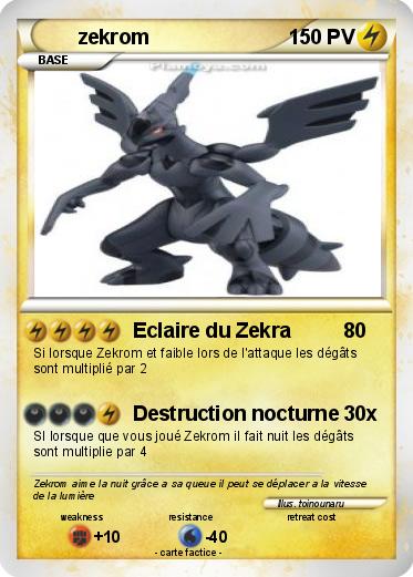 Pokemon zekrom