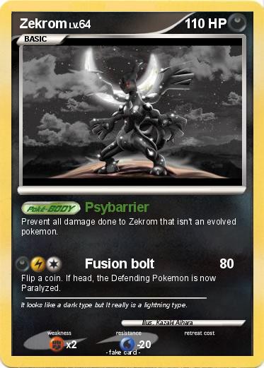 Pokemon Zekrom