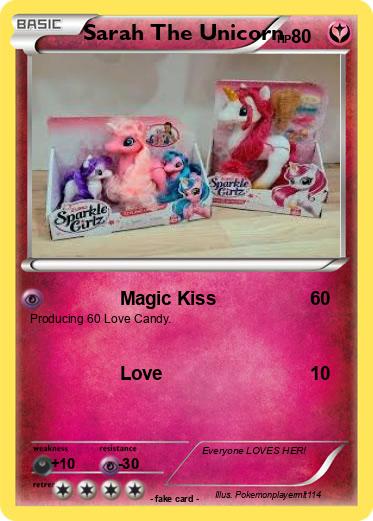 Pokemon Sarah The Unicorn