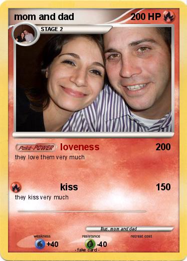 Pokemon mom and dad