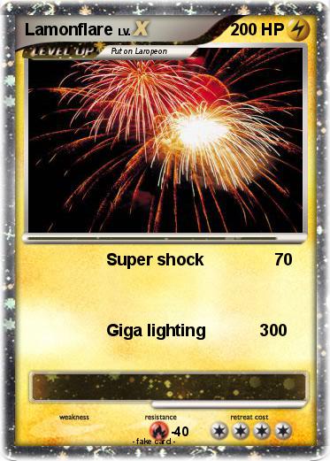 Pokemon Lamonflare