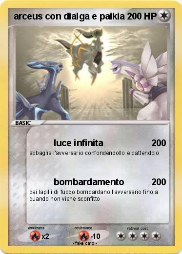 Pokemon arceus con dialga e paikia
