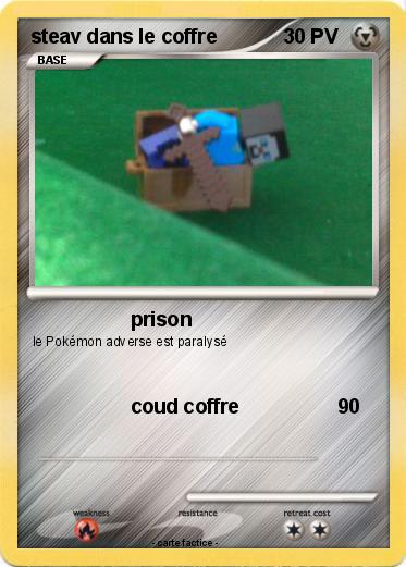 Pokemon steav dans le coffre