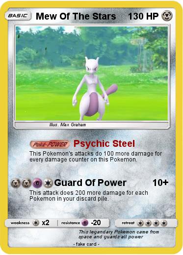 Pokemon Mew Of The Stars