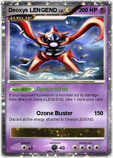 Pokemon Deoxys LENGEND