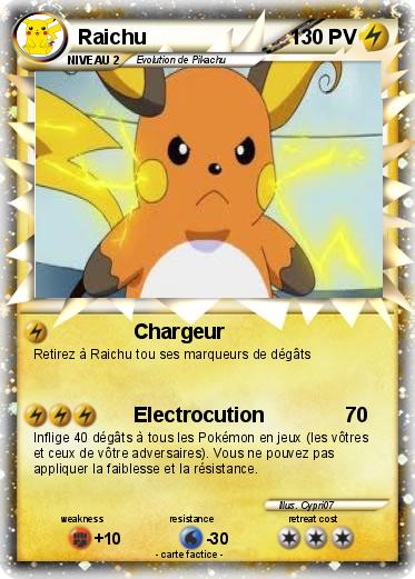 Pokemon Raichu