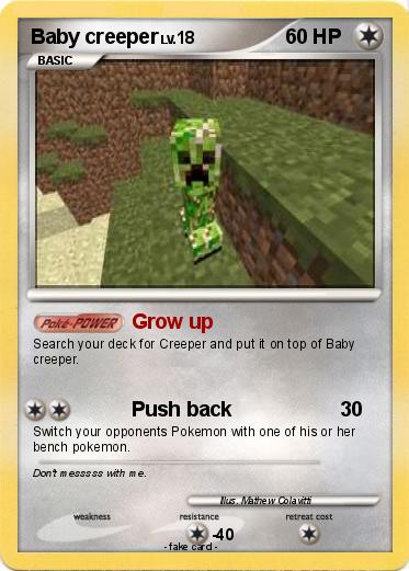 Pokemon Baby creeper