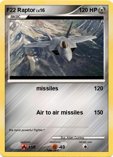 Pokemon F22 Raptor